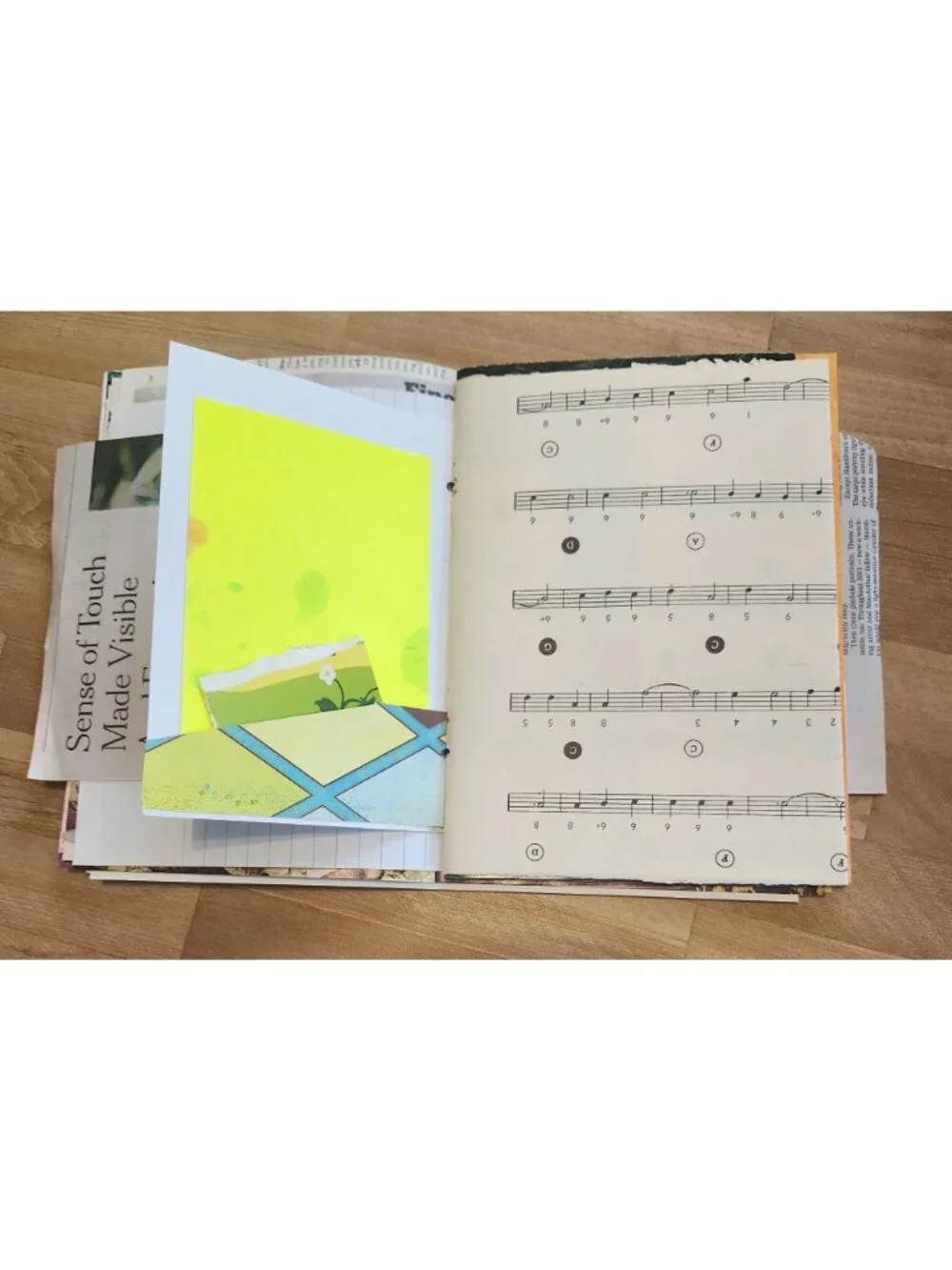 Junk Journal 88 pages Handmade Bright & Colorful
